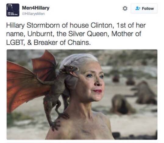 Daenerys's tweet photo. I just threw up a little bit... https://t.co/QjITtSewPt