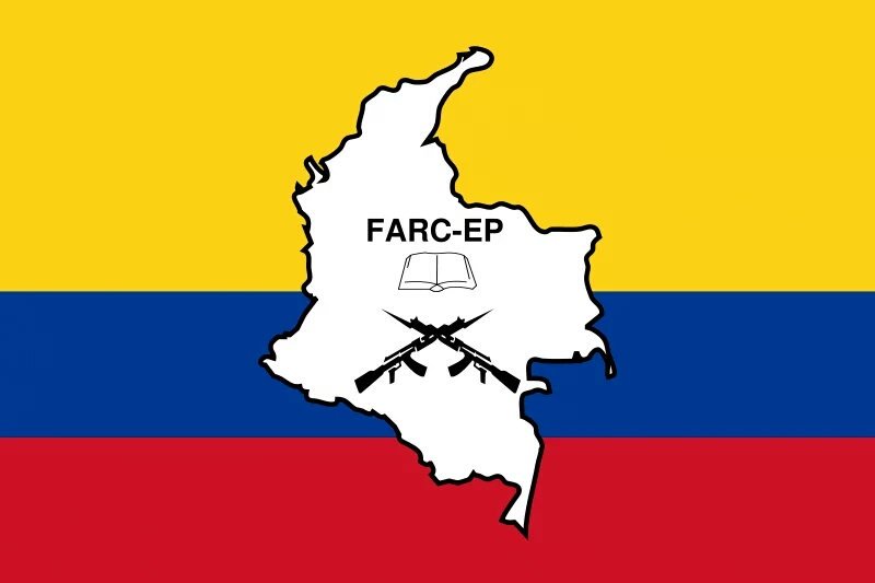 OrlandoGuete's tweet photo. Si bandidos de FARC ahora serán unos 'tiernos evangelizadores de amor', ¿Porqué no quitan las armas de su escudo? https://t.co/iZFTnfTsLz