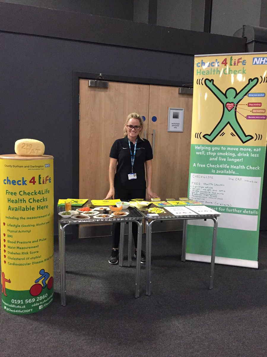 Check4lifeCDDFT's tweet photo. #Check4Life are supporting the @NHSBetterHealth Stakeholder Forum this evening! #BetterHealthProgramme https://t.co/swKue6gOEB