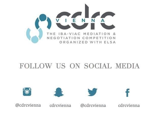CDRCVienna's tweet photo. CDRC Vienna on Social Media #mediation #negitiation #competition #vienna #wien https://t.co/vCa9q6wxj3 https://t.co/vxOfN6FNB1
