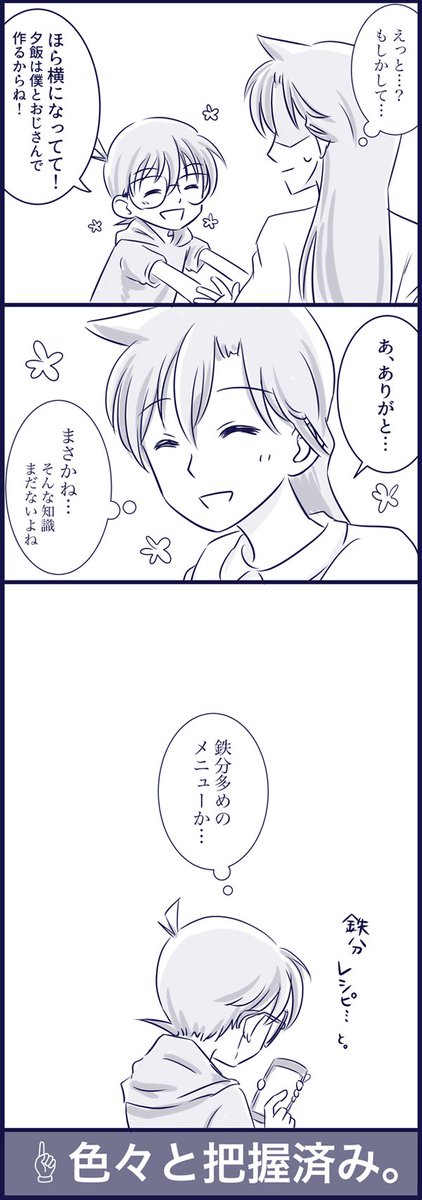 コ蘭。バレてないやつ。色々最低です描いた私が。
アレなネタなので閲覧注意です閲覧注意。うちのコナンさんはこういう奴です。変態の称号を欲しいがままにしてます。 