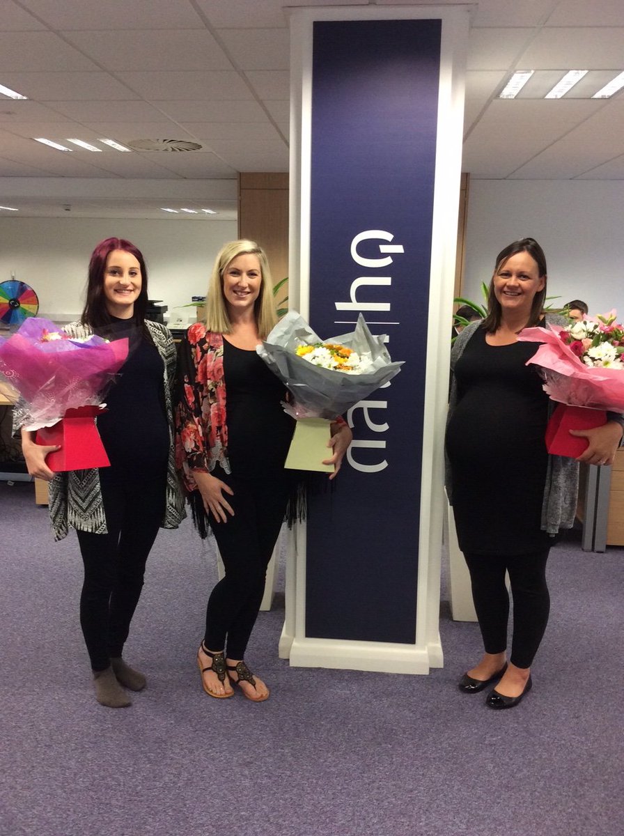 DataHQ's tweet image. Good luck to our lovely ladies… we look forward to meeting the new arrivals and welcoming you back to #DataHQ!