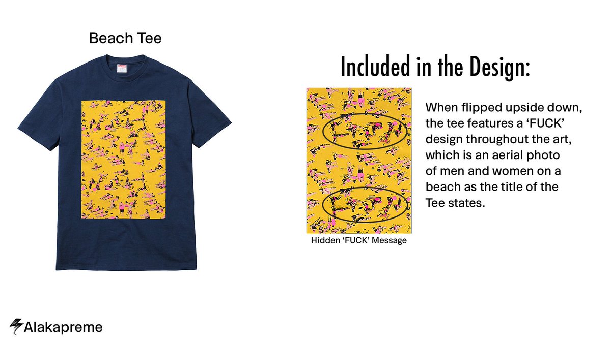 supreme beach tee