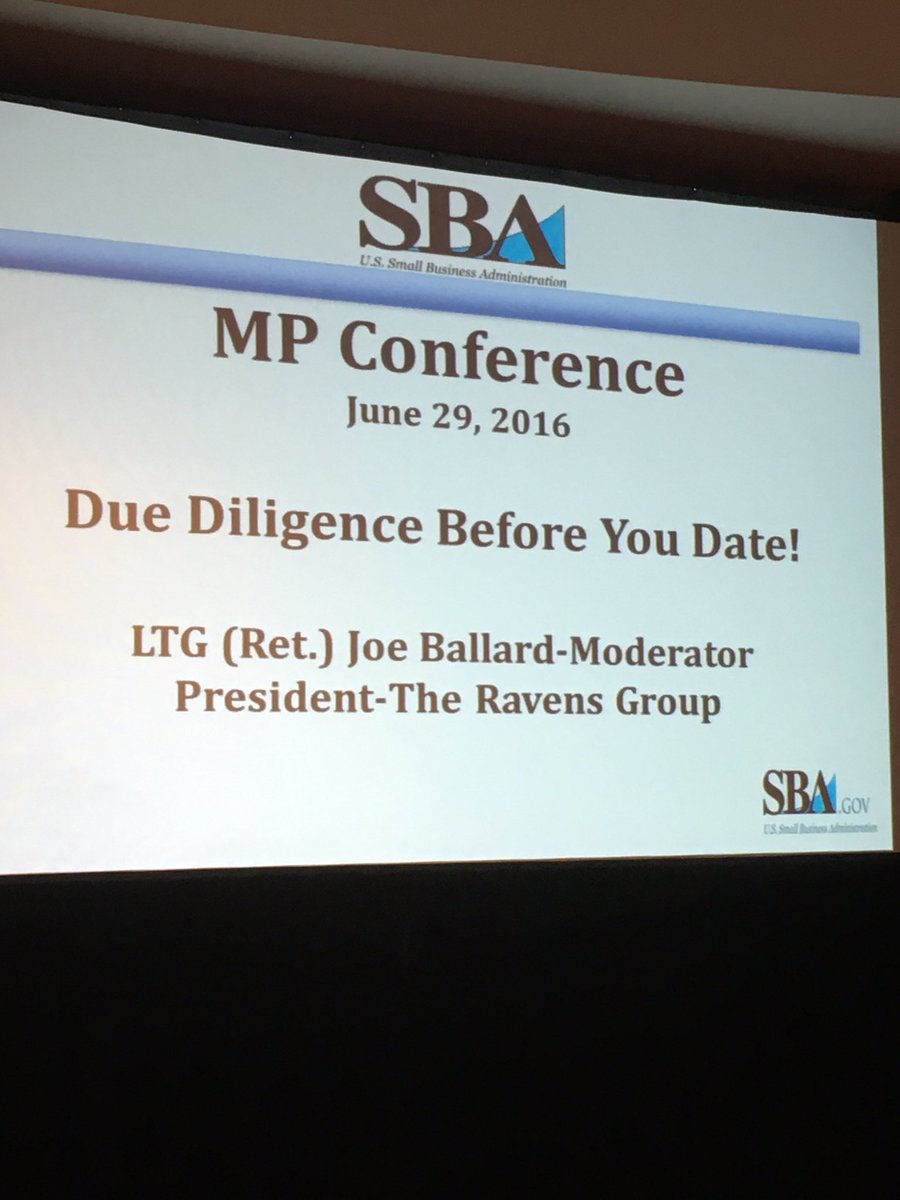 JackieRBurnette's tweet photo. LTG (retired) Joe Ballard, Kevin Jennings, Perry Mehta, and Daryl Washington! #SBAMPConference https://t.co/iRXZJ1KIy5