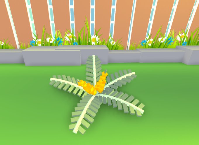 Rangdo_'s tweet photo. #ROBLOX #ROBLOXDev Another Fern With Flower For The Game. https://t.co/0GieXr50bo