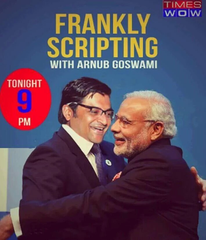 Narendra Modi's interview with Arnab Goswami was reportedly Fixed (Scripted) CmIeqdLUYAQM_pD