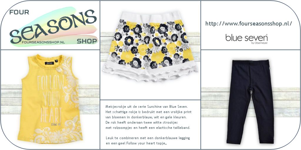 meisjes rokje Sunshine
fourseasonsshop.nl
#fourseasonsshop.nl #meisjesrokje #blueseven #bloemenrokje