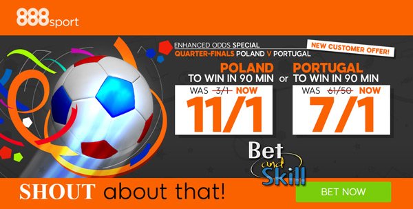 Euro 2016 price boost at 888sport