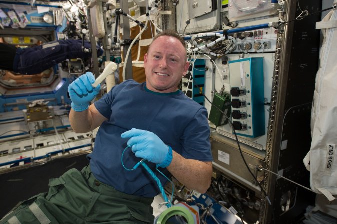 <a href="/NASA/">NASA</a> #ZeroWasteHou <a href="/BeyondWaste/">Maggie Clarke</a> 

Astronauts love Zero Waste! The first item to be 3-D printed in space from trash!