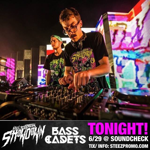 SteezPromo's tweet photo. @HeliShowDown &amp; @TheBassCadets take over @soundcheckdc TONIGHT!
🎟🔊➡️ https://t.co/9yANPIDr0x https://t.co/PPr3R0xU7c