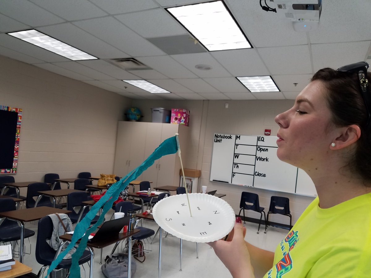 SciSean's tweet image. #cobbscience STEM Weather Vanes
