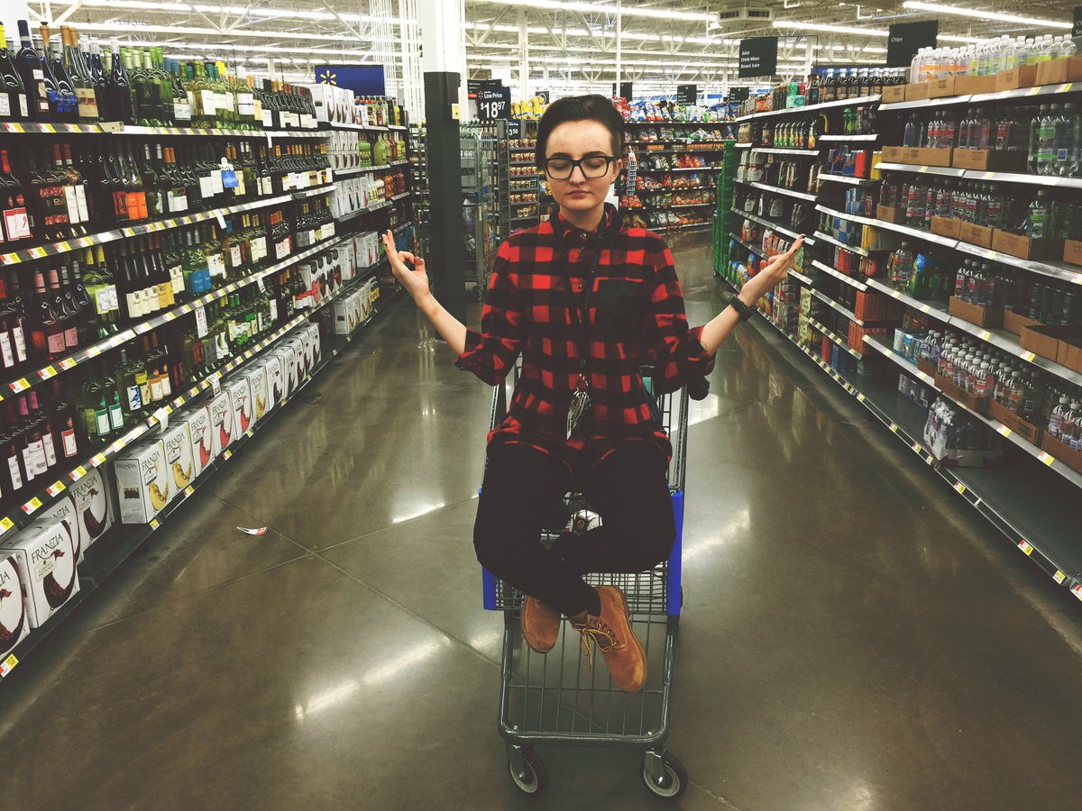 dimple_dwarf's tweet image. took. edited. and posted. all in @Walmart