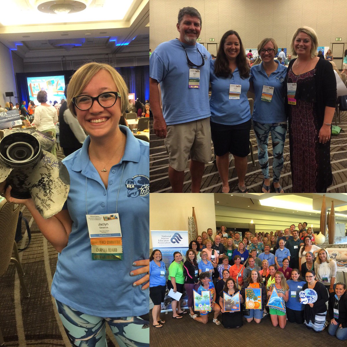 SeasWithMrsG's tweet photo. Officially president of the Florida Marine Science Educators Association! 💙 #NMEA16 #FMSEA https://t.co/JzFwQNOKlz