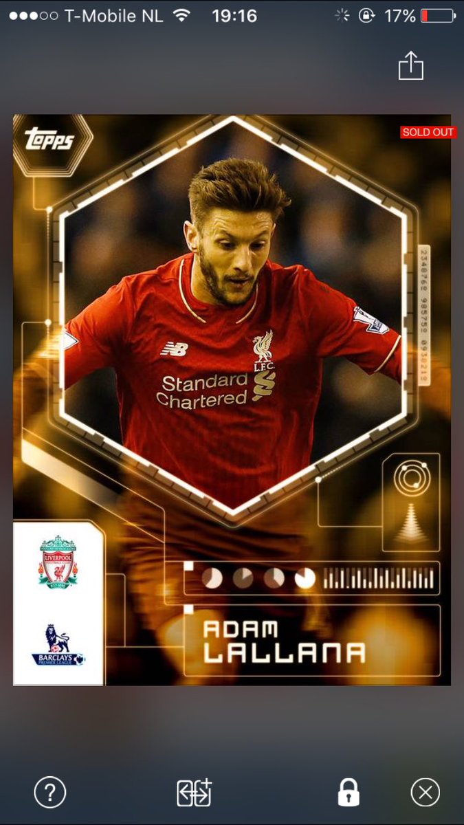 ToppsGA's tweet photo. 🔥ONFORM LALLANA G/A🔥
1. Follow me
2. Retweet  this
WINNER AT 25 RTS+
Good luck https://t.co/GxgTEzLZ0D