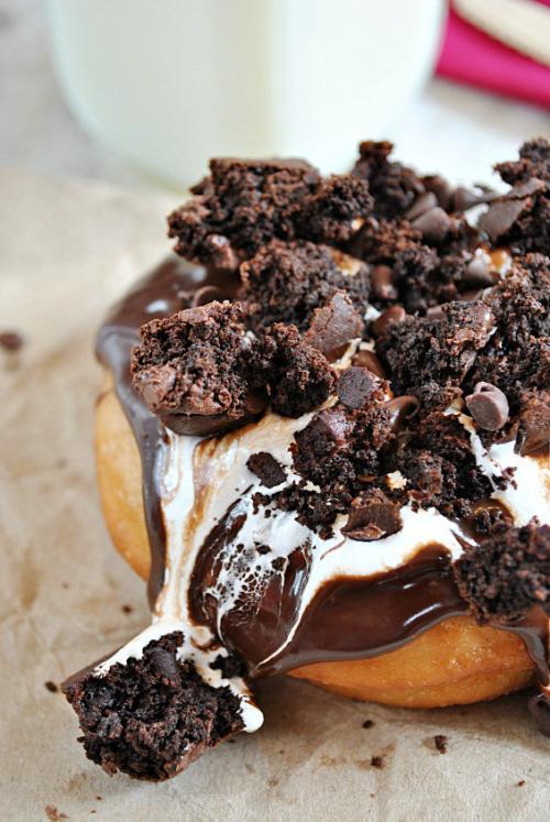 Chocolate Crunch Donut
