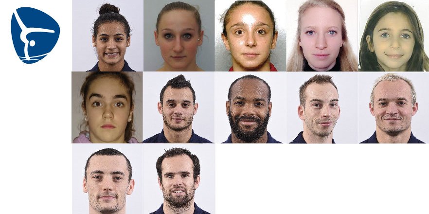 EquipeFRA's tweet image. Félicitations aux gymnastes sélectionnés pour @Rio2016 : bit.ly/290DPHu ! #espritbleu @ffgymnastique