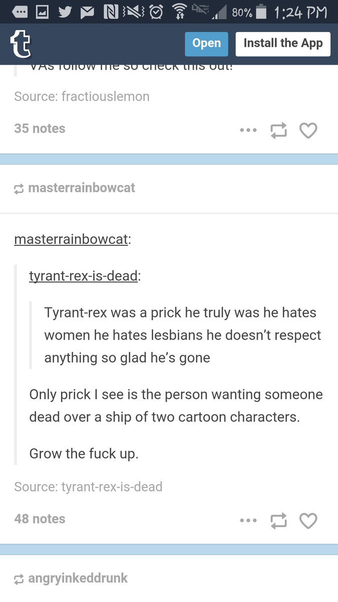 tumblritelogic's tweet photo. Serious note. The SU Tumblr Fandom is back at pushing people to suicide over BULLSHIT and then celebrating that fact https://t.co/3PMeC3QpDE