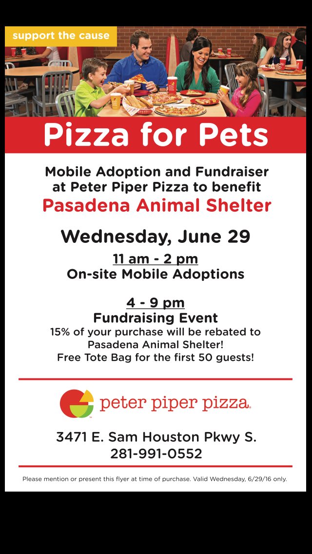 barbara mckinney peterpiperbarb twitter peter piper pizza fundraiser flyers