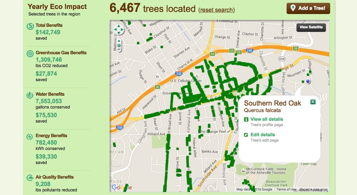 SunFoundation's tweet photo. From tree maps to real-time parking info, smaller cities can succeed in #opendata—here's how https://t.co/vMrgOEL8we https://t.co/ZYn6WIAbky