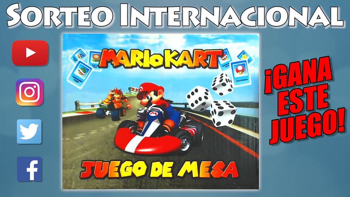 TDCSH's tweet photo. SORTEO INTERNACIONAL
Juego de Mesa de Mario Kart
https://t.co/vhMX0GyUJR
ENTRAR AL SORTEO: https://t.co/vsMWlU8HyL https://t.co/B3BF9gft5v
