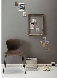 decorget's tweet image. Styling photos in a pattern ( diagonal , etc.)  adds personality to a space.( Image: Still inspiration Blog)