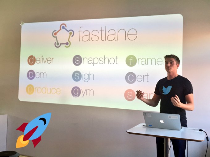 "Since yesterday, you can now build your own @FastlaneTools plugins!" @krausefx shares breaking news<a class="tags" target="_blank" title="On Twitter" href="/?out=eyJ0eXAiOiJKV1QiLCJhbGciOiJIUzUxMiJ9.eyJpYXQiOjE3MTkwNjcyODUsImlzcyI6InR3cG9ybnN0YXJzLmNvbSIsIm5iZiI6MTcxOTA2NzI4NSwiZXhwIjoxNzUwNjAzMjg1LCJyZWRpcmVjdF91cmwiOiJodHRwczovL3R3aXR0ZXIuY29tL0Zhc3RsYW5lVG9vbHMifQ.3EOkrupzANaWwawRGWjBKJP58sa85cSDQwQBXH2OUnPvQF2bQr7-wSrlaQaog7KCg3UE--J9mNyxInwYNzRH2Q">@FastlaneTools</a><a href="/tag/tapintotwitter"class="tags"><span>#tapintotwitter</span></a>