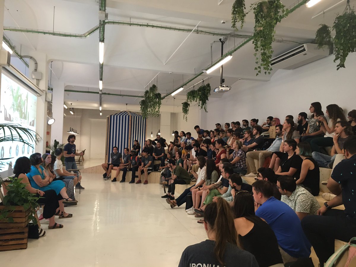 AI_Ironhack's tweet photo. Thanks for coming! https://t.co/RJeeT4aqLP #Ironhackfriends #Ironhackers #IronhackCampusBCN https://t.co/jdWfHJMEx2