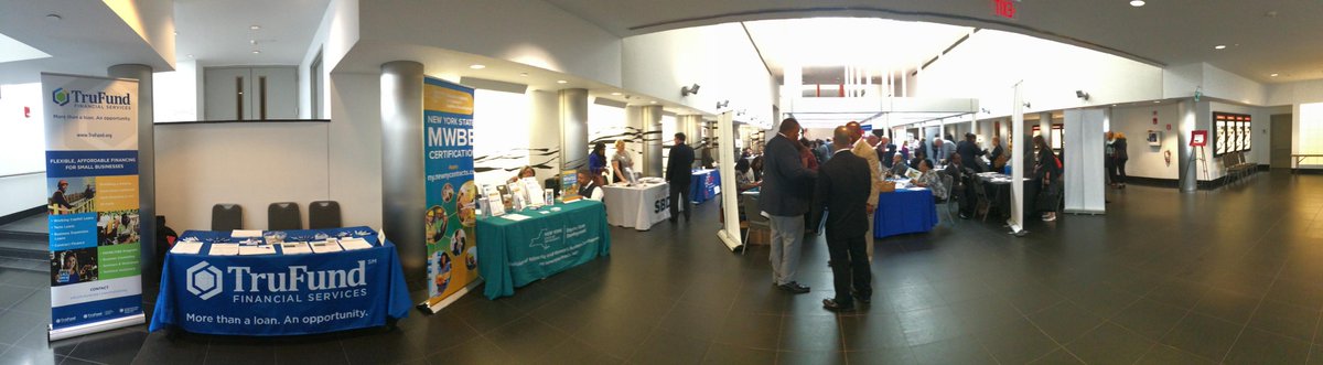 TruFundFinServ's tweet photo. TruFund NY: It was a pleasure participating in @EmpireStateDev 2016 New York State Regional MWBE Opportunities EXPO. https://t.co/QoigQ492zs