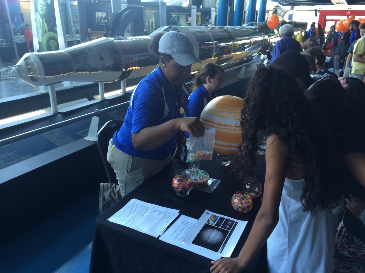 NASA_Marshall's tweet photo. Only 3 hours left! Come enjoy #JupiterJam @RocketCenterUSA, full of fun activities about our @NASAJuno mission. https://t.co/QXEZhpMzyT