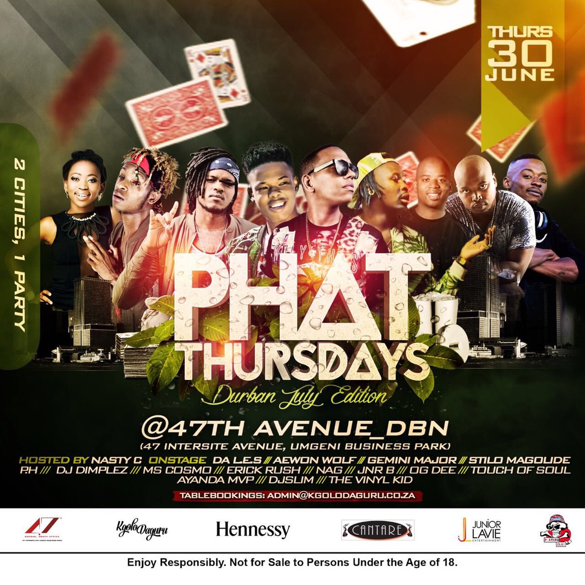TheVinylKid's tweet photo. #PhatThursdays #2Cities1Party #DBNJulyTakeOver https://t.co/NLcaOulsPl