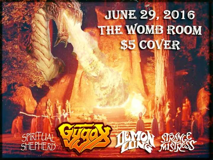 .<a href="/GygaxGuild/">Gygax</a> in #LasVegas tonight with the amazing <a href="/DemonLungBand/">Demon Lung</a>! This is going to be killer!