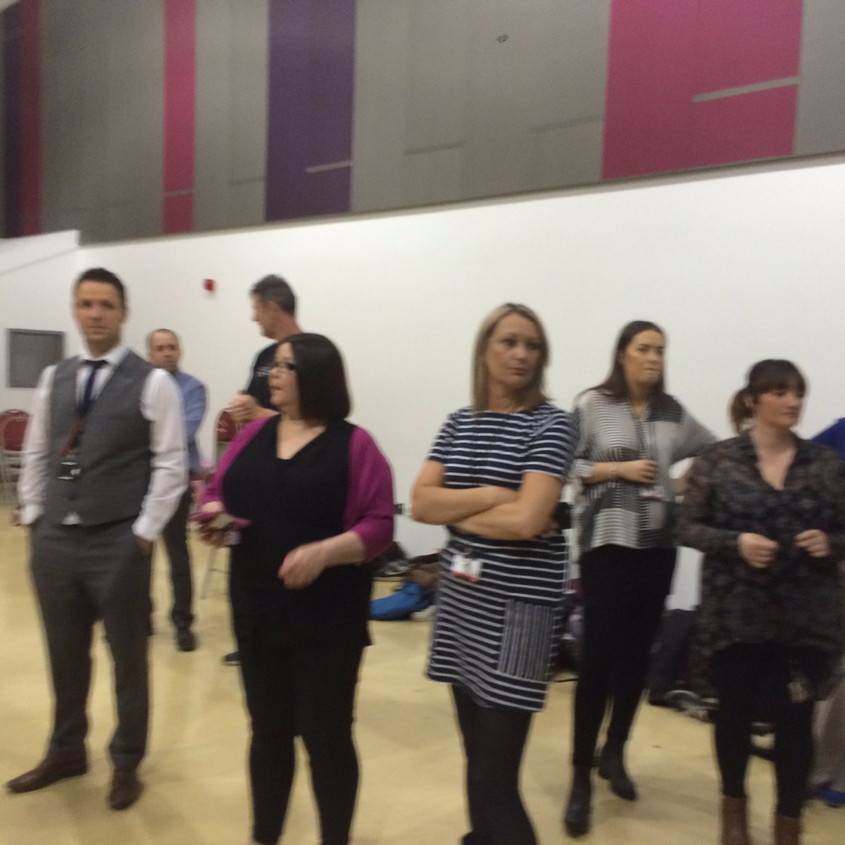 Llanwern_High's tweet photo. Proud staff saying goodbye to Year 11 today https://t.co/RdxHLmGZ9w