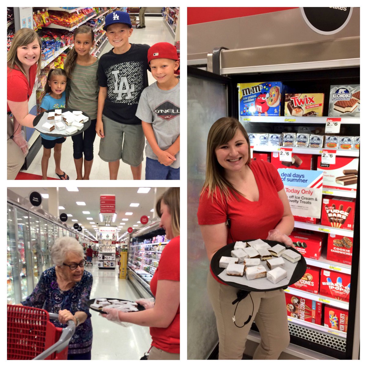 Amanda_TGT's tweet photo. Samples drive sales! 20% off novelty treats today only! #DealDaysofSummer #Smoldering #T1869 #D248 #G292 #R200 https://t.co/4fnZsnnRJo