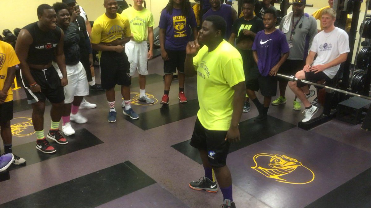 FPCFootball's tweet photo. Those Cobra dance moves, though! #WinTheDay #SummerDanceOff #WeWorkWePlay https://t.co/6tXPv9GZaq