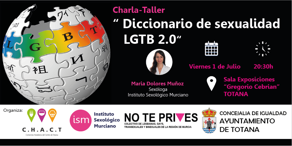 ISMsexologia's tweet photo. Taller a cargo de @Sexdisability de @ISMsexologia Semana para la tolerancia y la igualdad colectivo LGTB #Totana https://t.co/RVjEuIp0fP