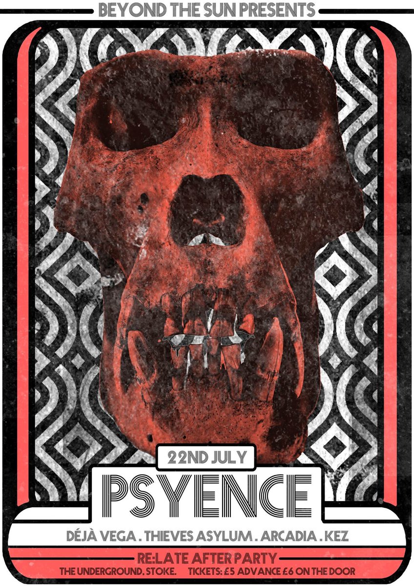 Not long to wait for this one. All bands now have tickets. Go grab one or five. #Psyence #gig #hometown