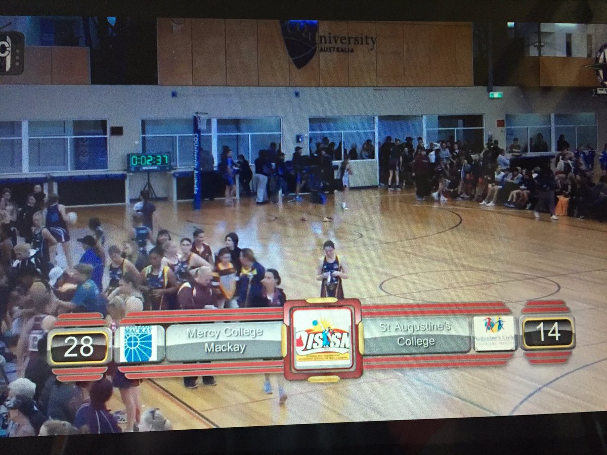 MercyCollegeMky's tweet photo. Well done Mercy! Great result in the Qtr final. Thanks @TCCRockhampton  for the live stream. https://t.co/I30i2Sa4jH