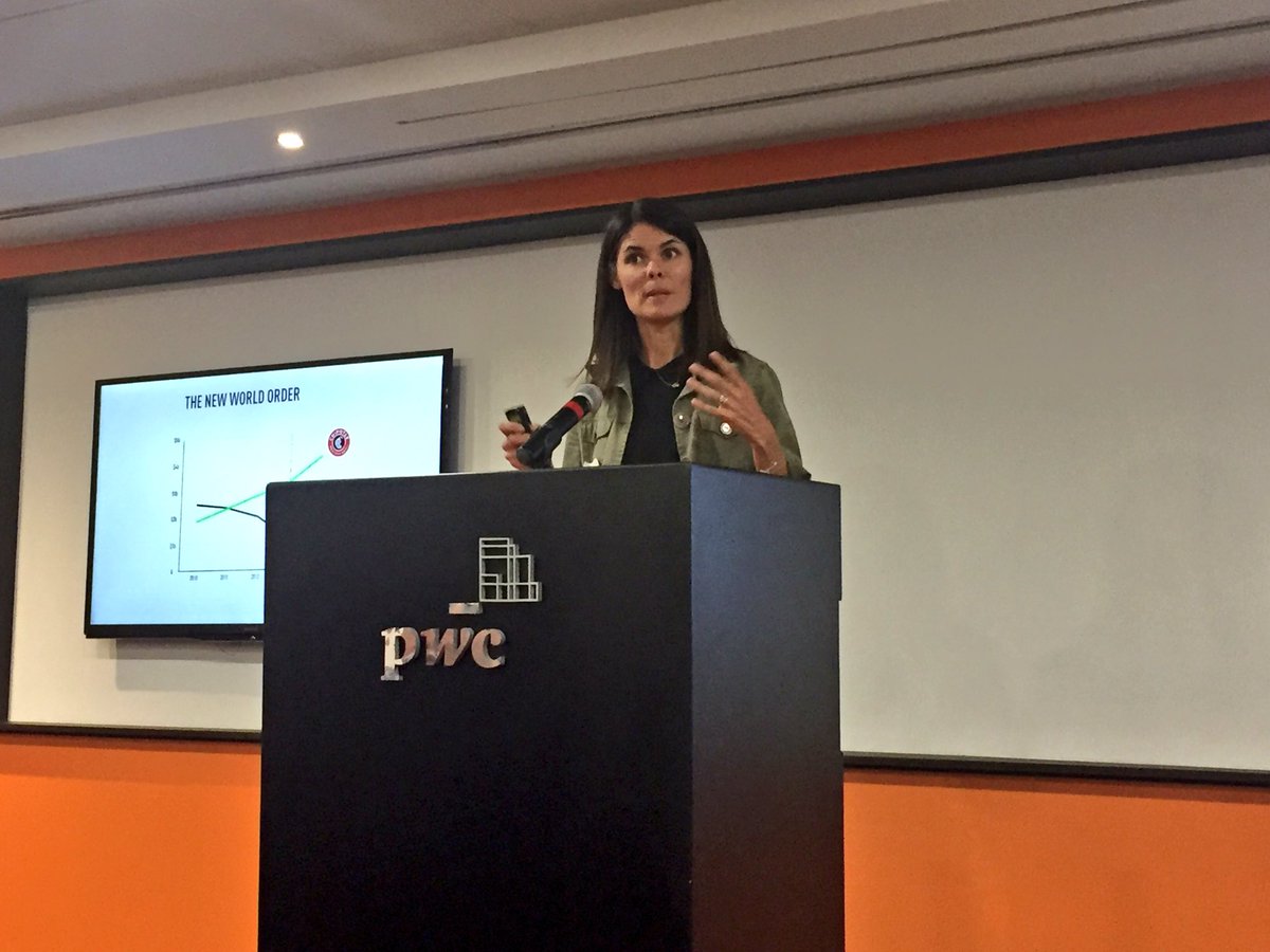 AspenMexico's tweet photo. #FreyaWilliams en @PwC_Mexico --- "La sustentabilidad SÍ es negocio" https://t.co/1zGDBpmIrL