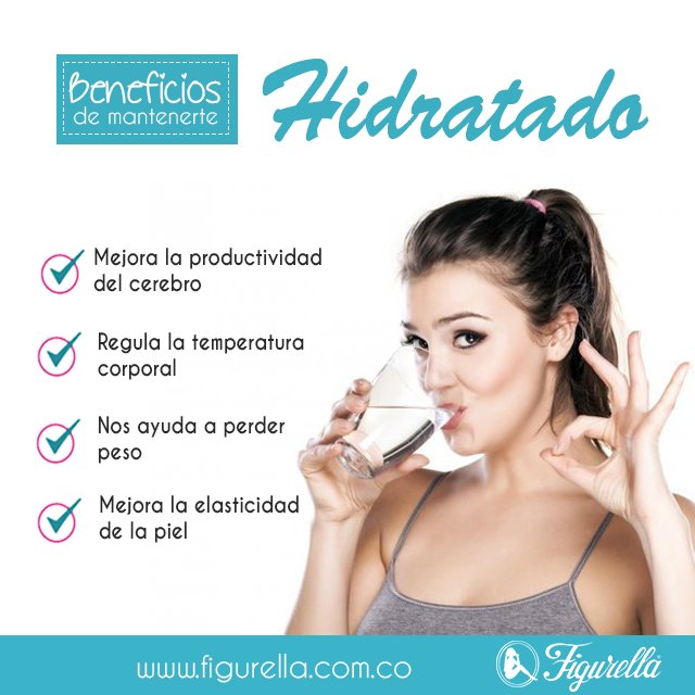 FigurellaCO's tweet photo. El agua es imprescindible para el correcto desarrollo de numerosas funciones vitales, conoce algunos beneficios. https://t.co/80ZzkFxshb
