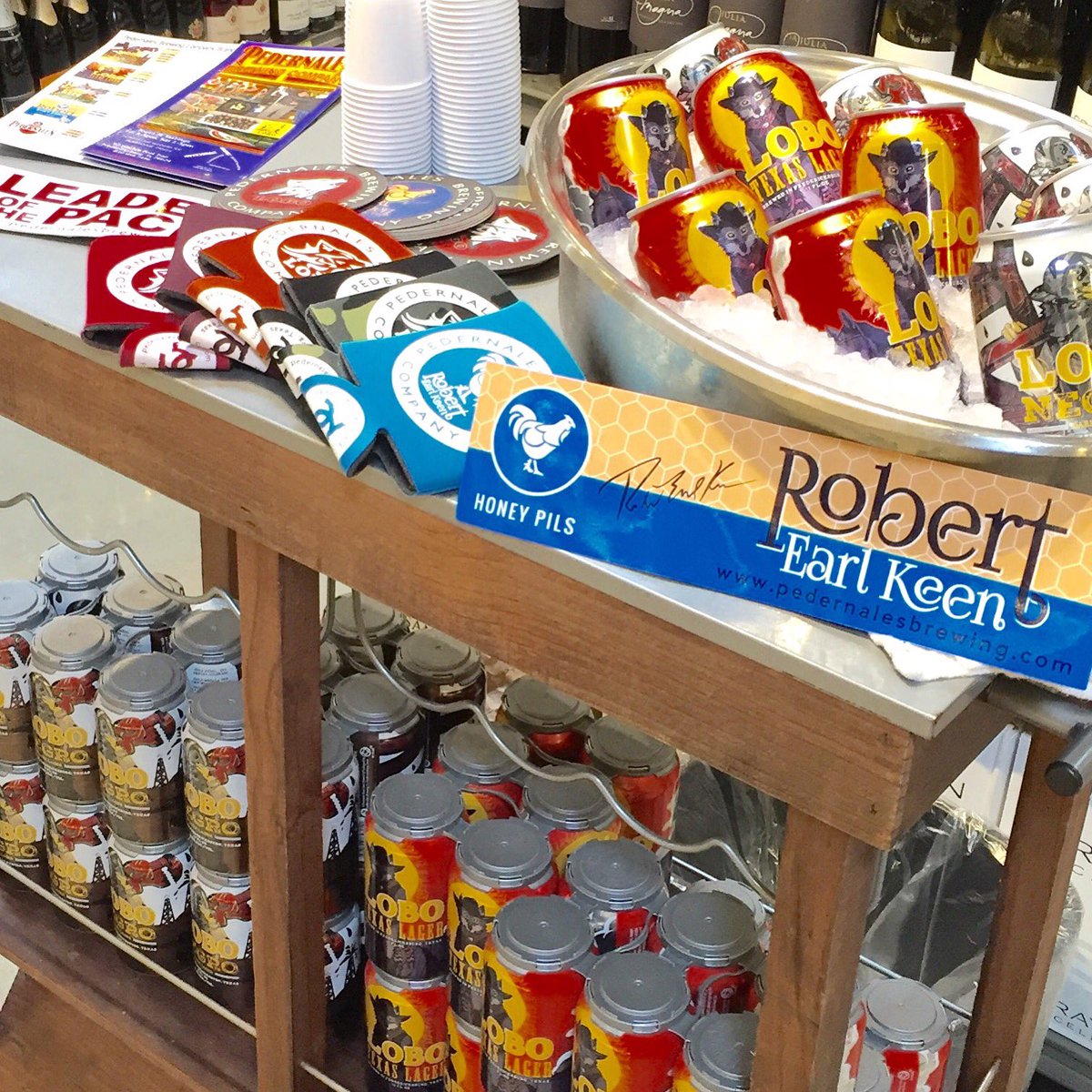 PedernalesBrew's tweet image. Come to #TotalWine Friday at the Sunset Valley location and Saturday at the Lakeline location. Come have a sip 👉🏽🍺!