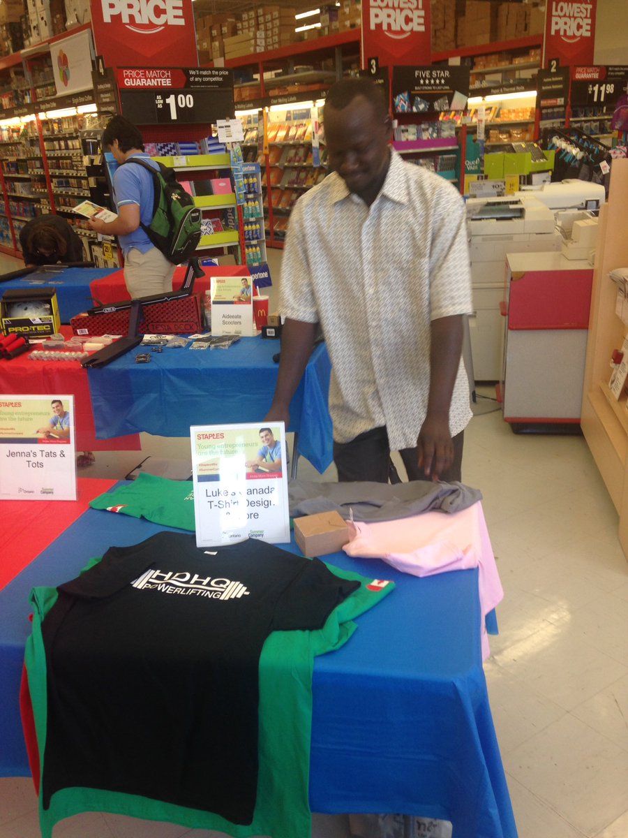 Thank you  @SBCLondon and <a href="/StaplesCanada/">Staples Canada</a> #ldnont <a href="/LdnOntCommunity/">London Community</a> the <a href="/lukecandatshirt/">Bridge T-shirt</a> is thankful