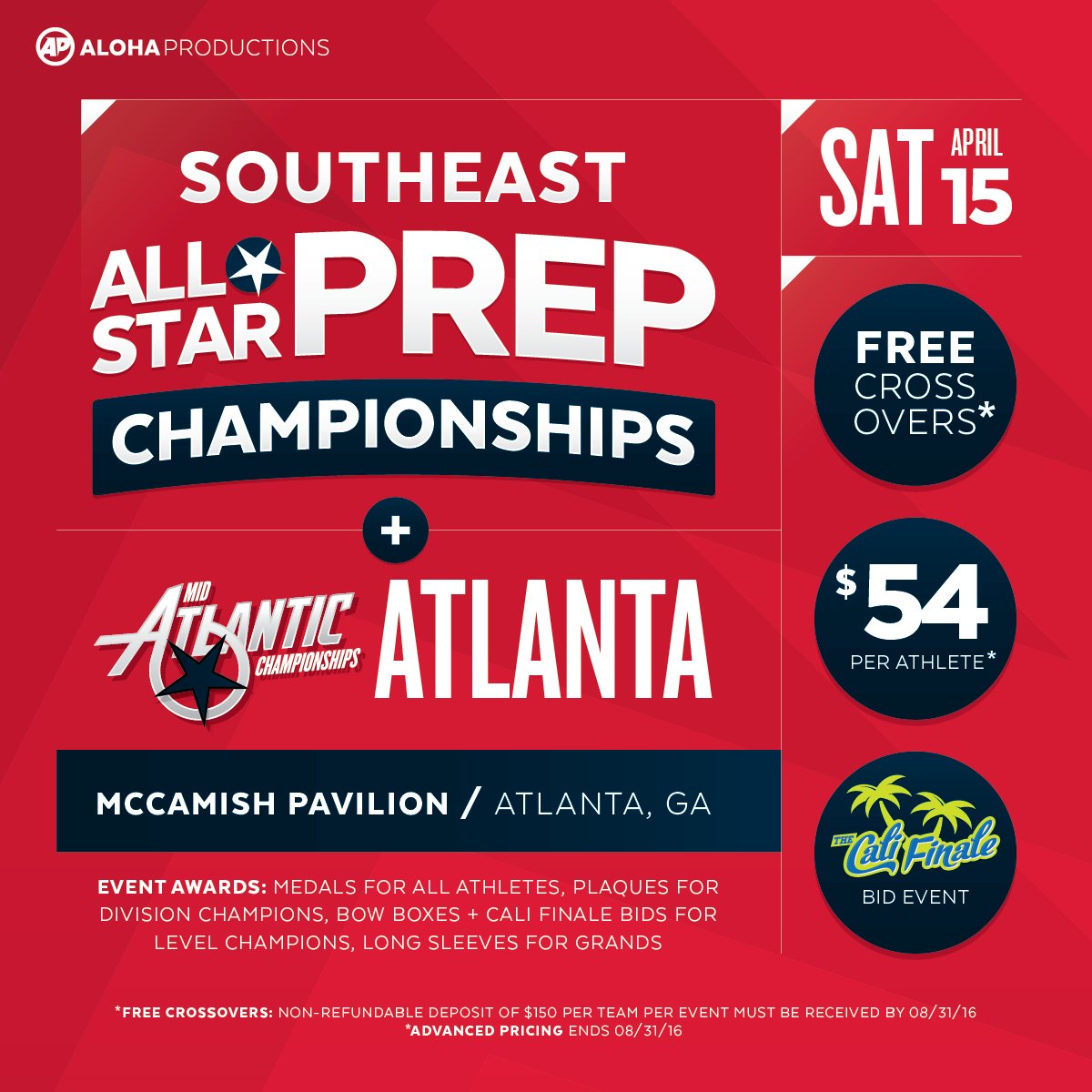 Celebrate your Prep teams this season at Mid Atlantic Championships Atlanta!
