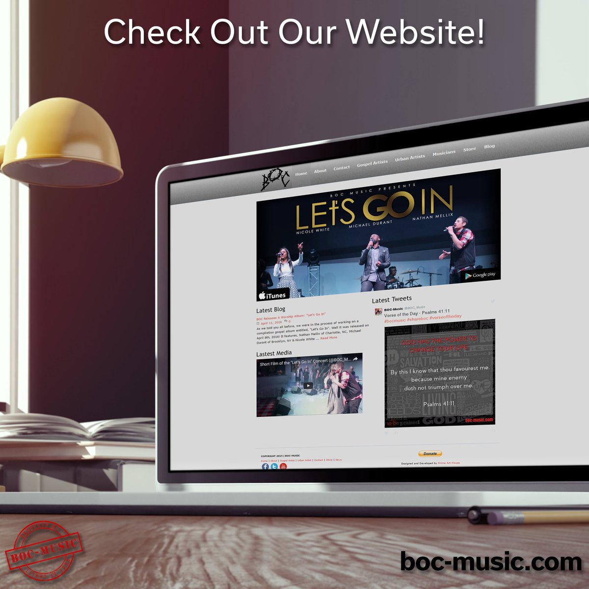 BOC_Music's tweet photo. Check Out Our Website! View The BOC Artists & Musicians Now: https://t.co/vnXMkaN8VI
#bocmusic #shareboc https://t.co/2rWDyQlz54