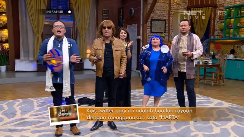 mdtvindonesia's tweet photo. Langsung ikutan kuisnya yuk!

Buatlah rayuan dengan menggunakan kata "HARTA"

Ayo apa ayo? #NewIniSahurHari25OPPO https://t.co/auqgl2Bp97