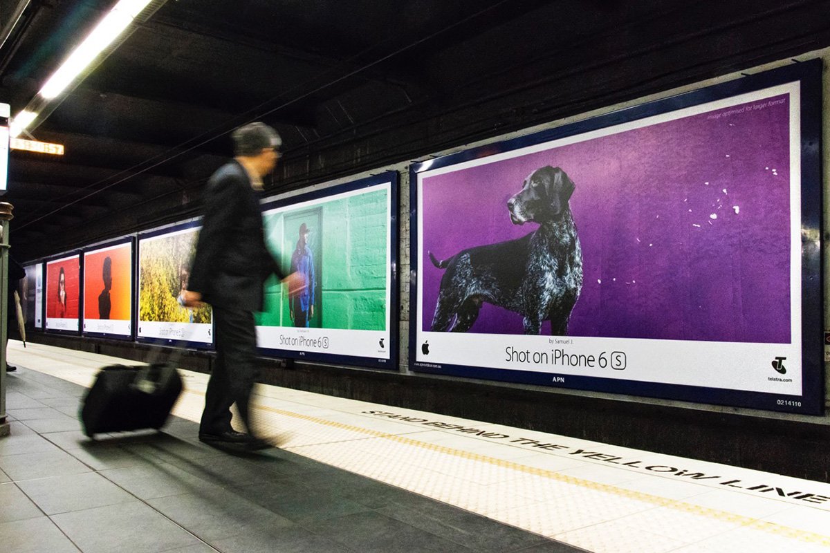Apple's Latest iPhone 6 Billboards Are a Rainbow of Vibrant Colors buff.ly/29cS1xX #advertising