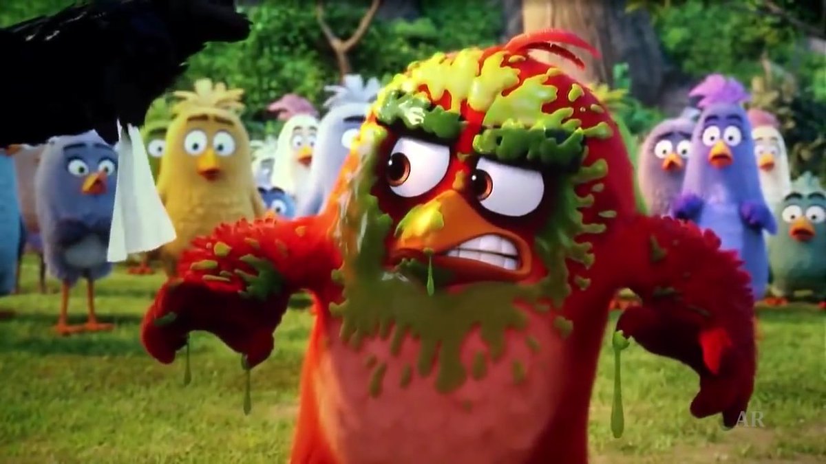 AngryBattlecry's tweet photo. Clean me up when it's Friday! #WednesdayWisdom #AngryBirdsMovie https://t.co/CERLJ3VWSm