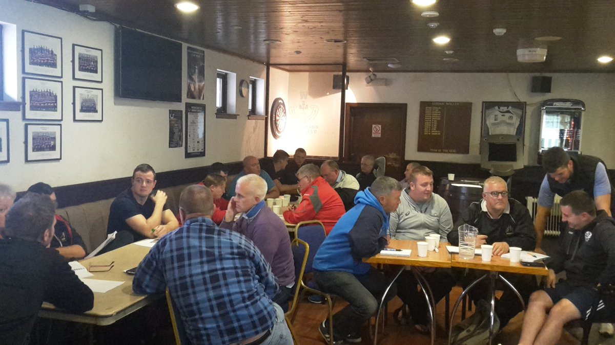 SRCommunityGame's tweet photo. Group discussions @Wcraigs_Rugby for the @scotrugbycoach Pre Season Planning Workshop #AsOne https://t.co/NbKqDdIhdN