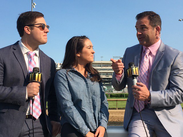 GAHorseRacing's tweet image. It's a small world for sure, meeting Chance, a charter #KYDerbyKid  Fri. to talk horse racing in #Georgia