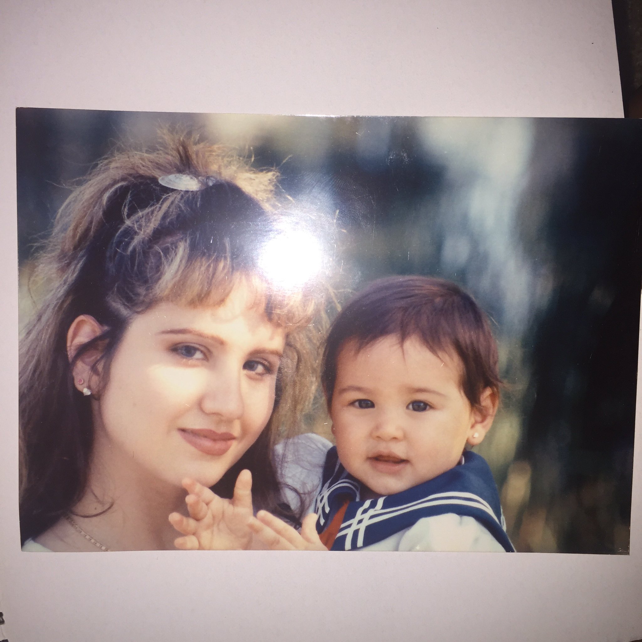 Catherine Paiz on Twitter: "Throwback at age 1, mom was 19 ...