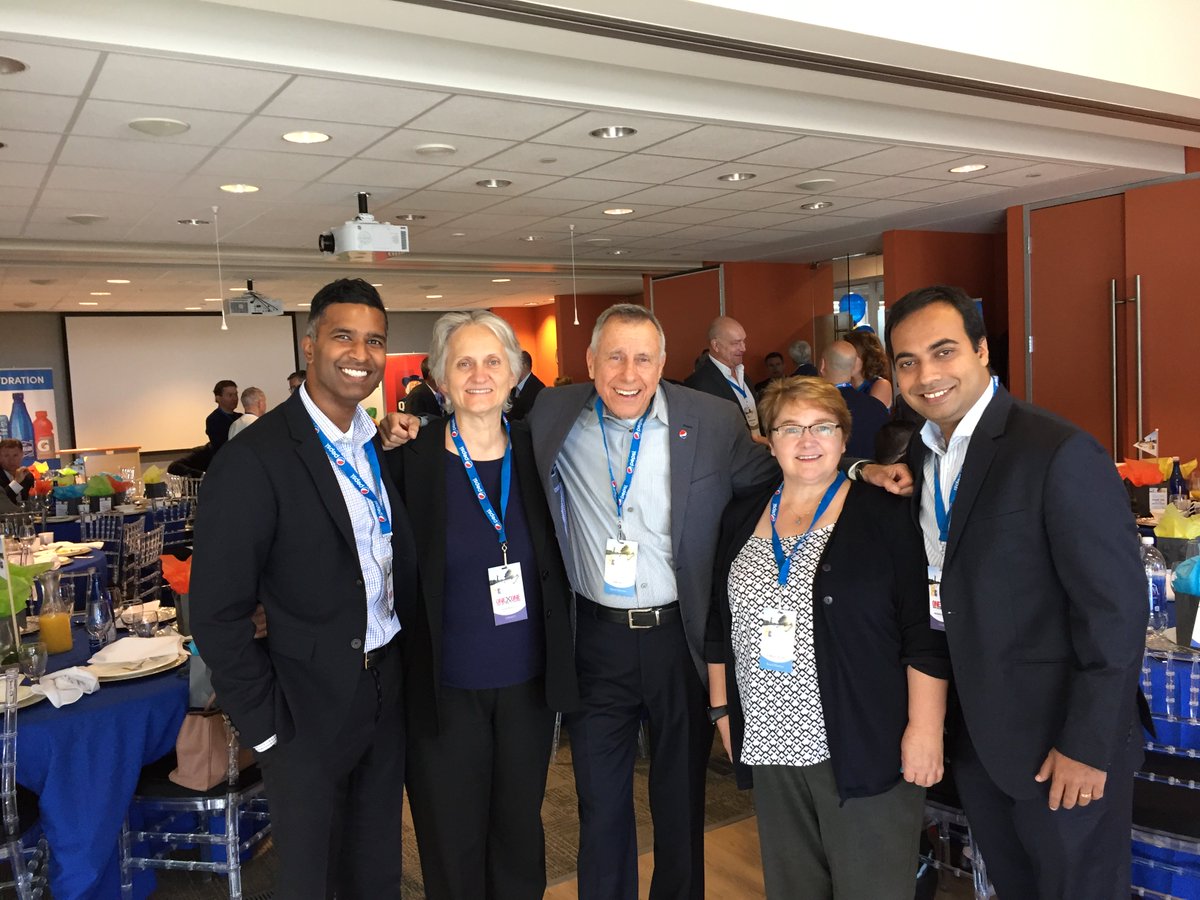 Team <a href="/onexone/">ONEXONE Foundation</a> at PepsiCo Canada VIP Breakfast! We are grateful for all the support we receive from <a href="/PepsiCanada/">PEPSI Canada</a>